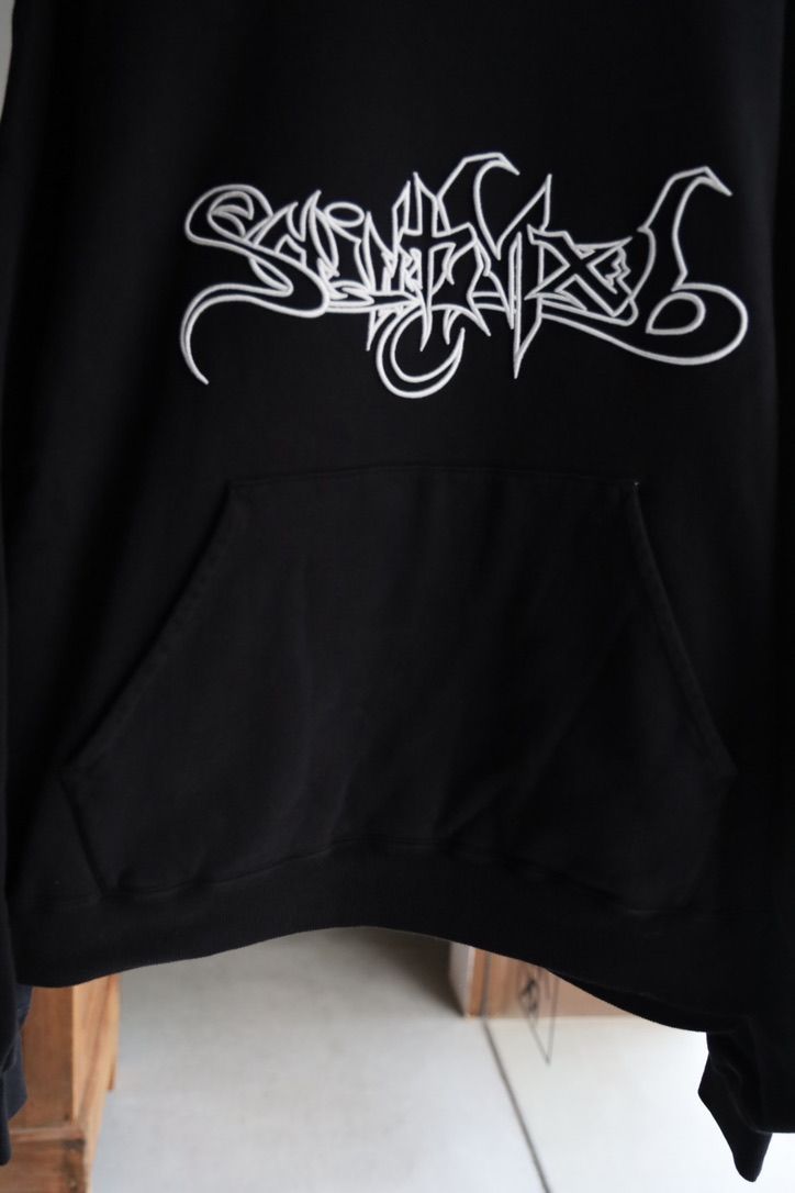 セントマイケル25SS SAINT MX6 HOODIE(SM-HR8-0000-049)BLACK