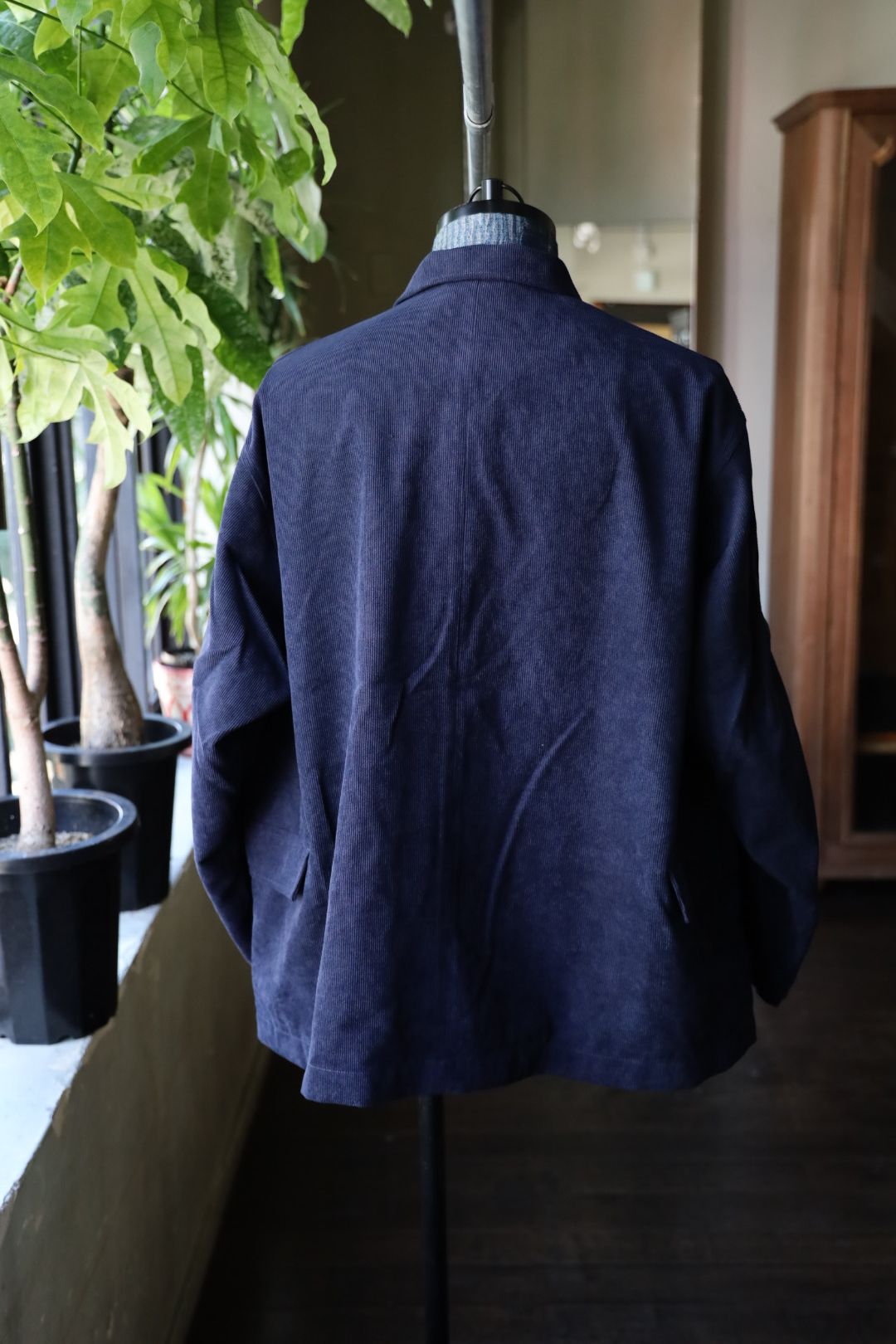DAIWA PIER39 25FW TECH LOOSE 2B JACKET CORDUROY(BJ-32025W)NAVY