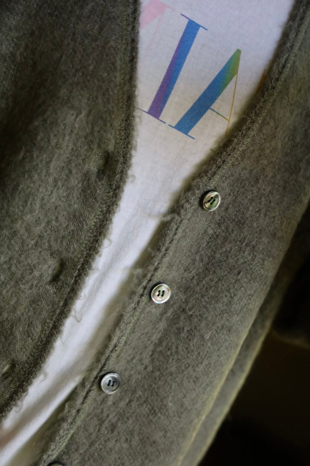 SAINT M×××××× - セントマイケル24AW MOHAIR CARDIGAN(SM-YS1
