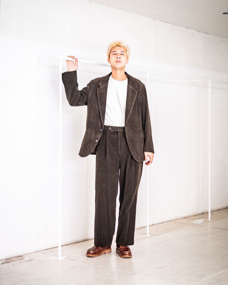 A.PRESSE Wool Corduroy Jacket (KHAKI) 8月30日(土)新作発売！