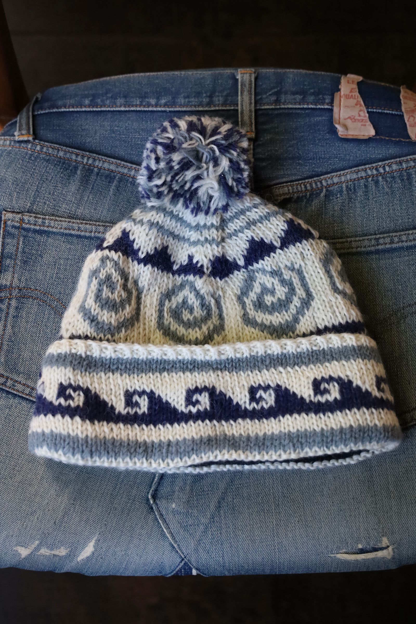 セダンオールパーパス FW24 Vortex Hand Knit Beanie(SD24F-CP06)Off☆11月9日(土)新作発売！