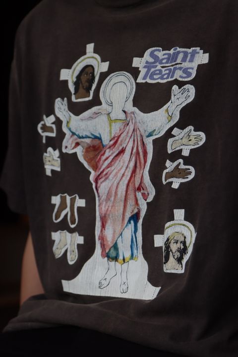 ©SAINT M×××××× STT_TEE_YES(SM-S21-0000-045) style.2021.9.3