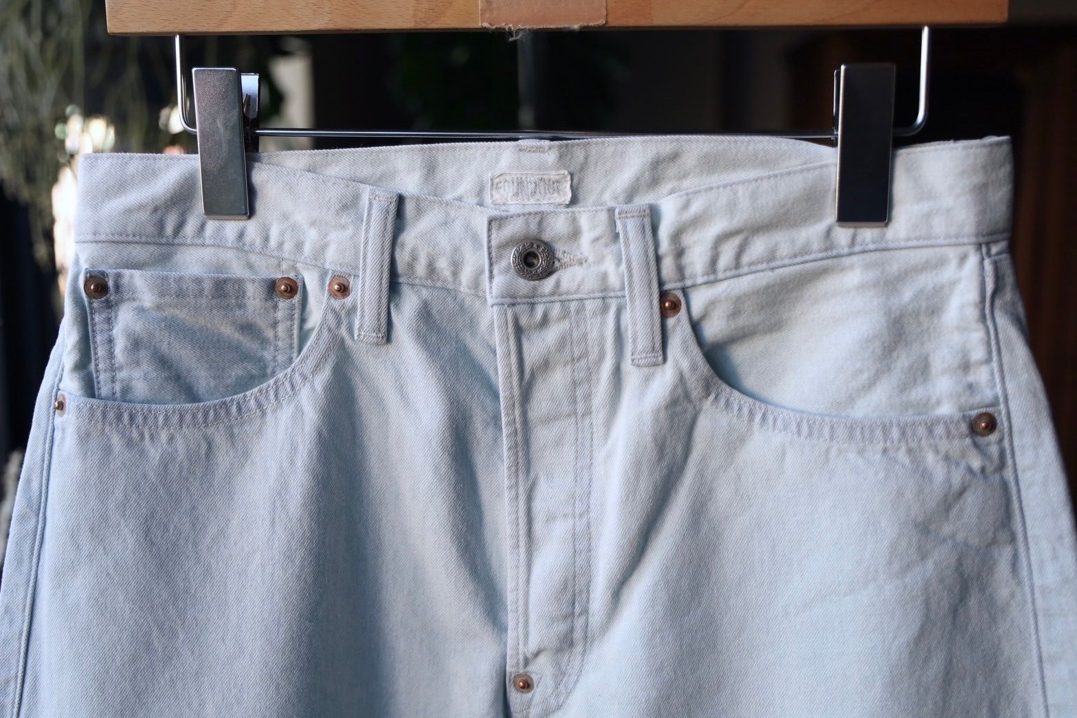 ファウンダ 25SS DENIM PANTS(015FD251008)FADE