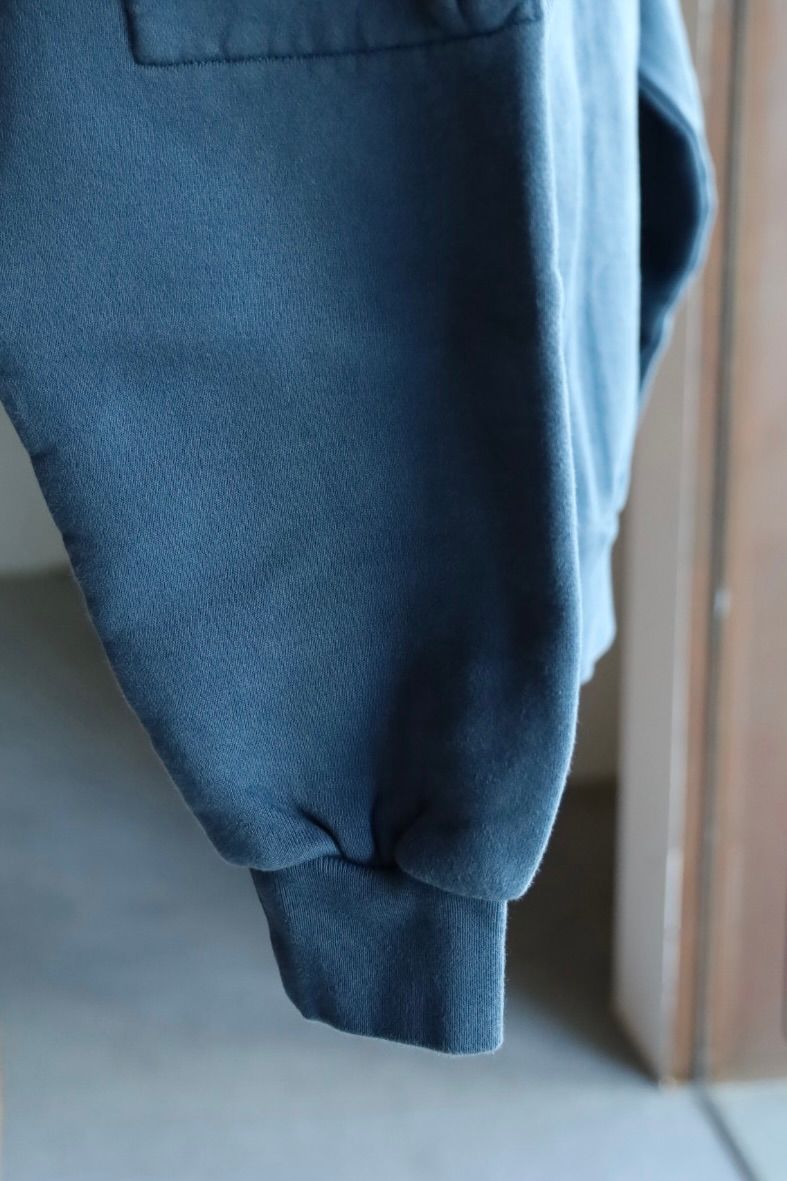 イズネス 25AW PIGMENT DYED ZIP SWEATSHIRT(25AW_08_1007AWCS04)NAVY☆新作発売！