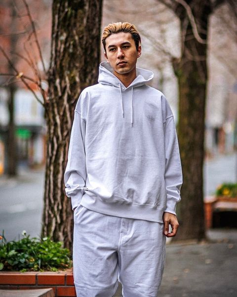 フレッシュサービス LIGHT OZ PULLOVER HOODIE (FSC251-70162B)WHITE