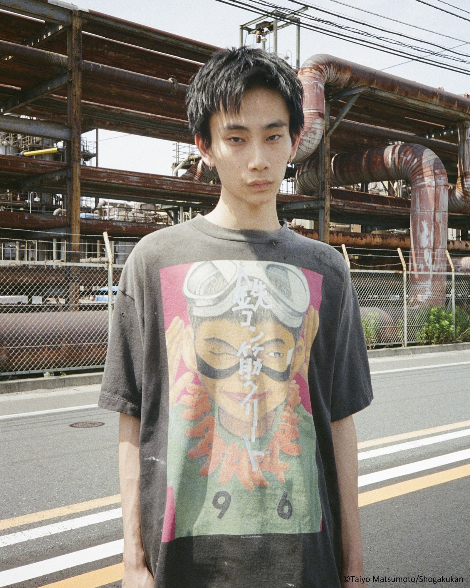 セントマイケル 26AW  鉄コン筋クリート_SS T-SHIRT/KURO(SM-MK1-0000-C81)BLACK☆9月5日(土)発売！