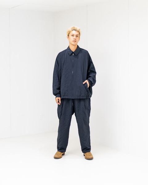 SFC 25 FW STITCHED NYLON SWING TOP (NAVY) 9月20日(土)新作発売！