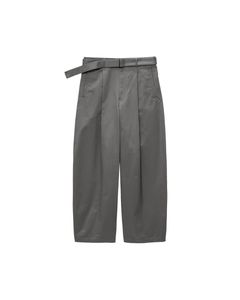 グラフペーパー Dry Westpoint Barrel-Fit Belted Pants(GM263-40381)STONE GRAY☆8月29日(土)発売！