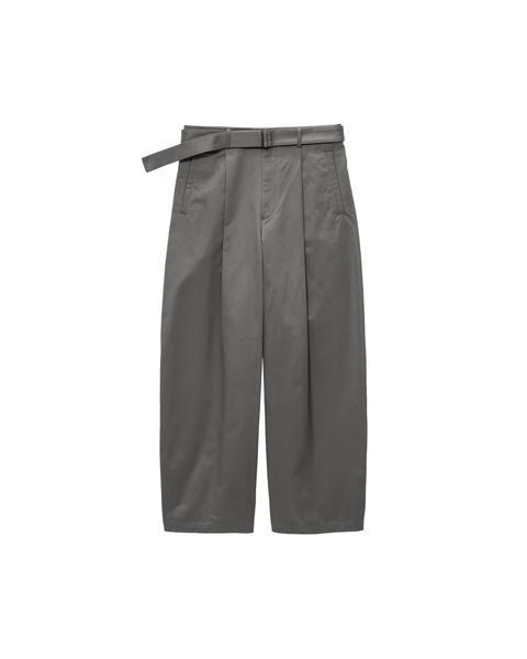 グラフペーパー Dry Westpoint Barrel-Fit Belted Pants(GM263-40381)STONE GRAY☆8月29日(土)発売！