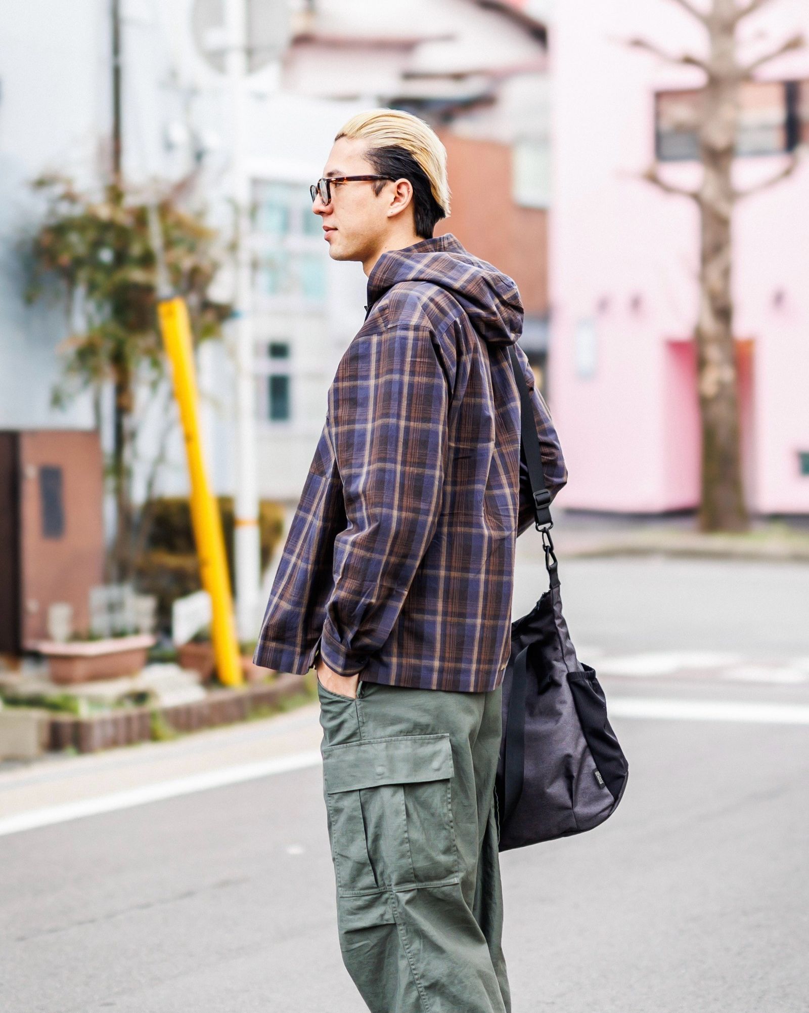 SEDAN ALL-PURPOSE SS25 Plaid Hooded Shirt 3月8日(土)新作発売！