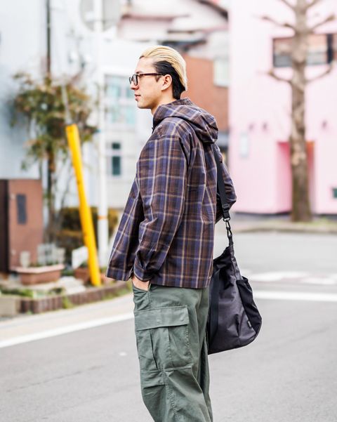 SEDAN ALL-PURPOSE SS25 Plaid Hooded Shirt 3月8日(土)新作発売！