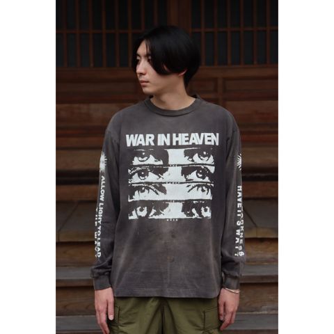 ©SAINT M×××××× LS TEE_EYES W.I.H(SM-A21-0000-024)BLACK style