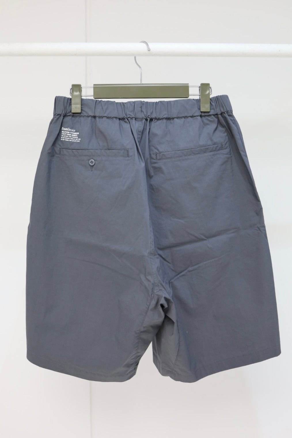 フレッシュサービス SOLOTEX® TYPEWRITER UTILITY OVER SHORTS(FSC261-40205)GRAY☆3月20日(金)発売！