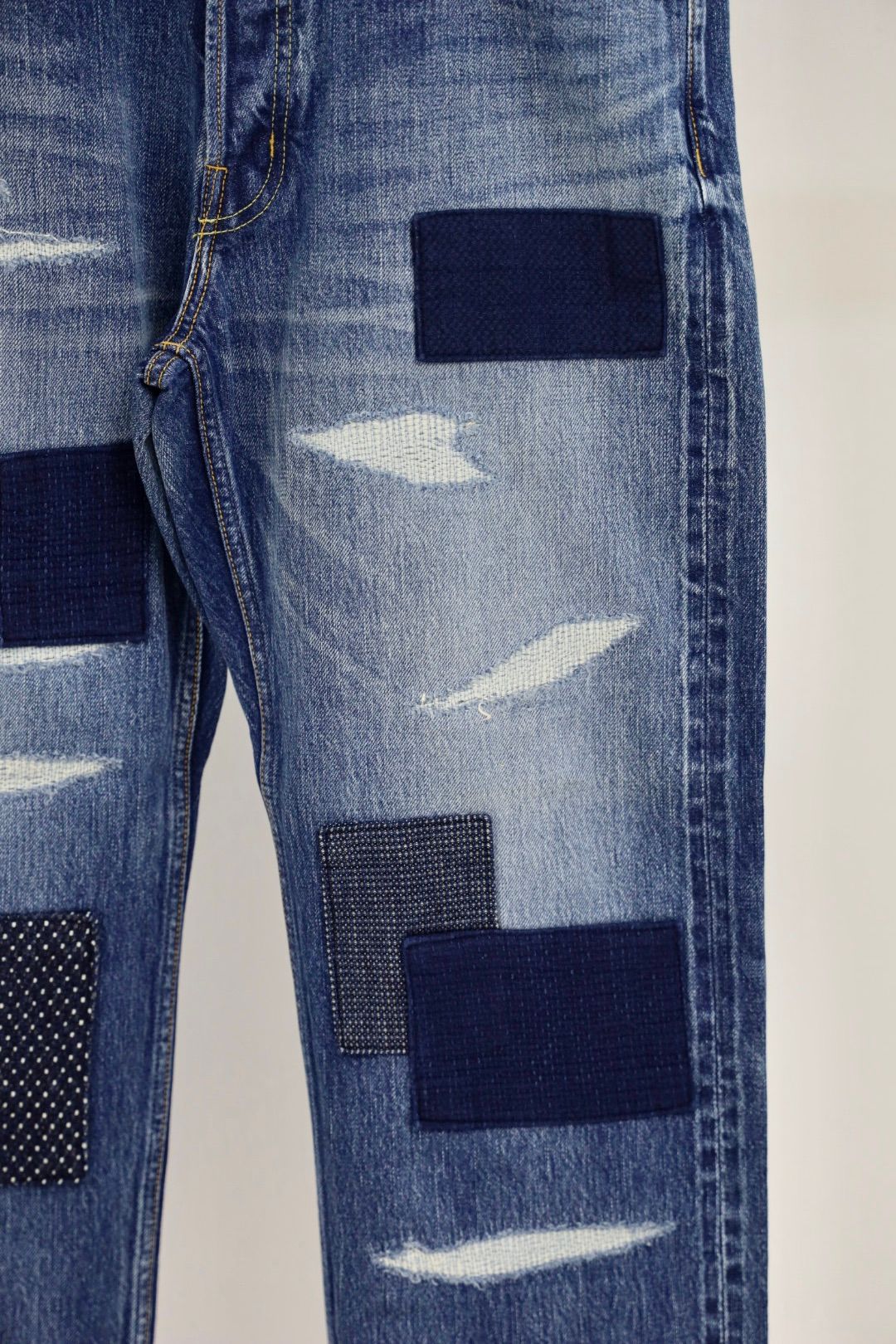 ファンダメンタル デニムパンツ CLASSIC FIT DENIM CS128 (FA25MG128)INDIGO