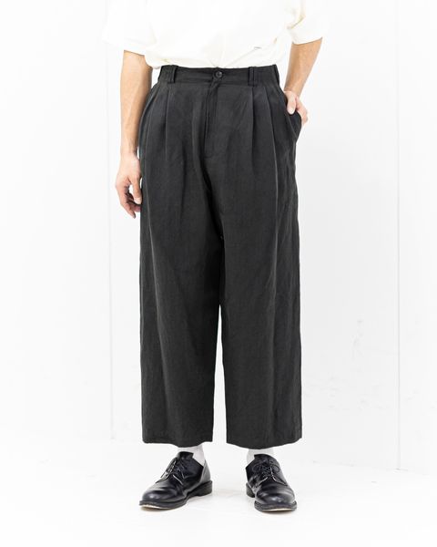 YOKE Linen Silk Kersey Double Breasted Blezer 新作発売！