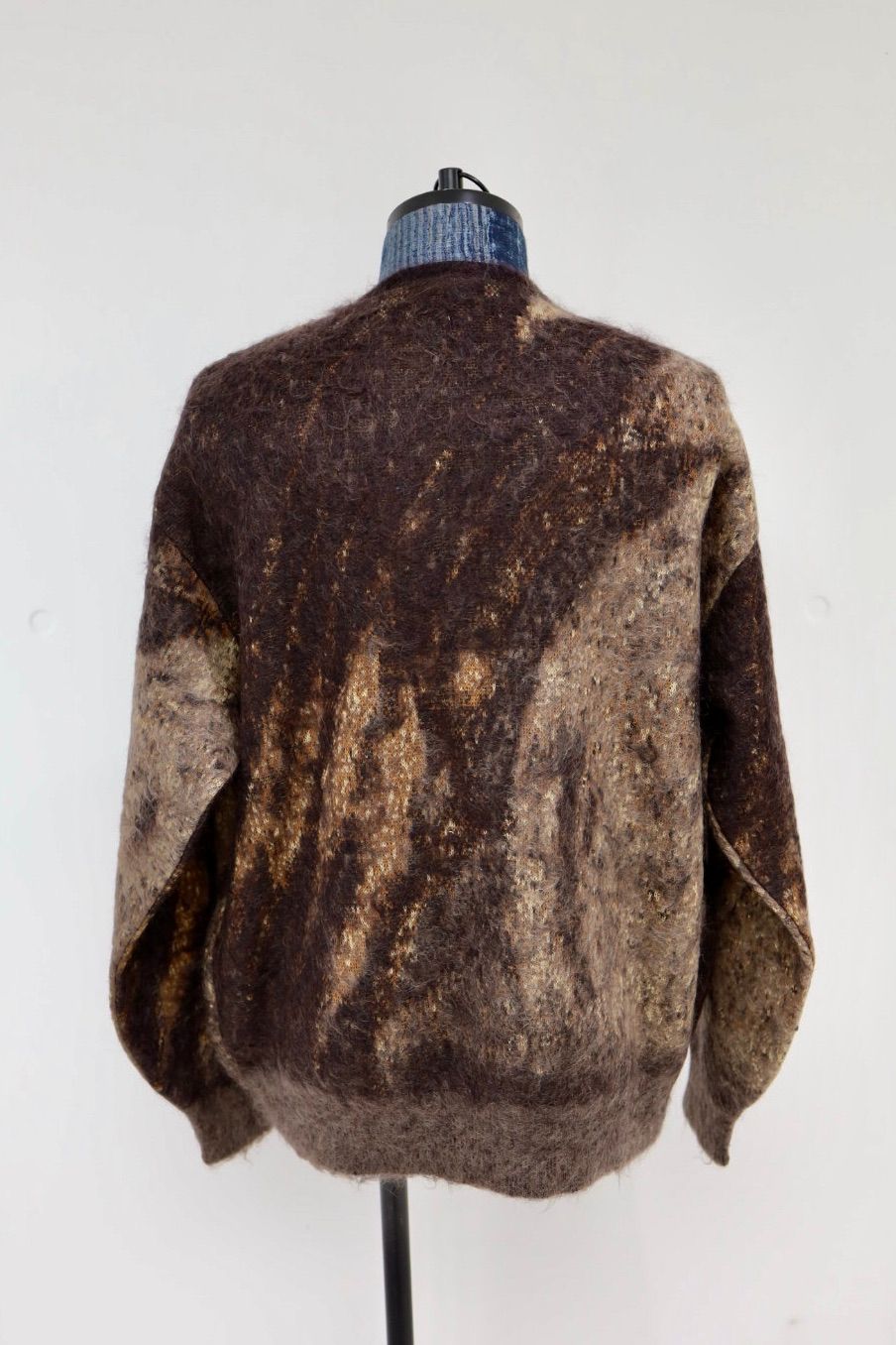 ヨーク  ニット Abstract Jaquard Mohair Cardigan(YK26SS01233S)BROWN☆11月29日(土)発売！