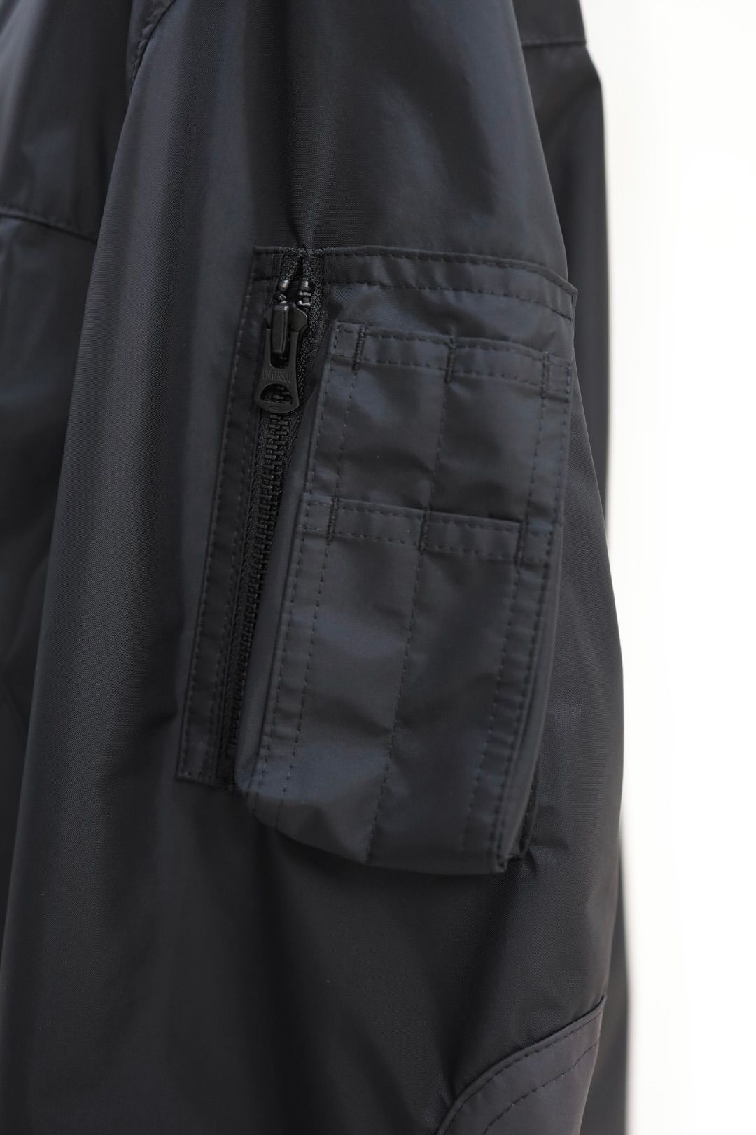 アイジュンヤワタナベマン 26SS THE NORTH FACE Wネーム ナイロンライダースジャケット(WQ-J914-100)BLACK☆3月20日(金)発売！