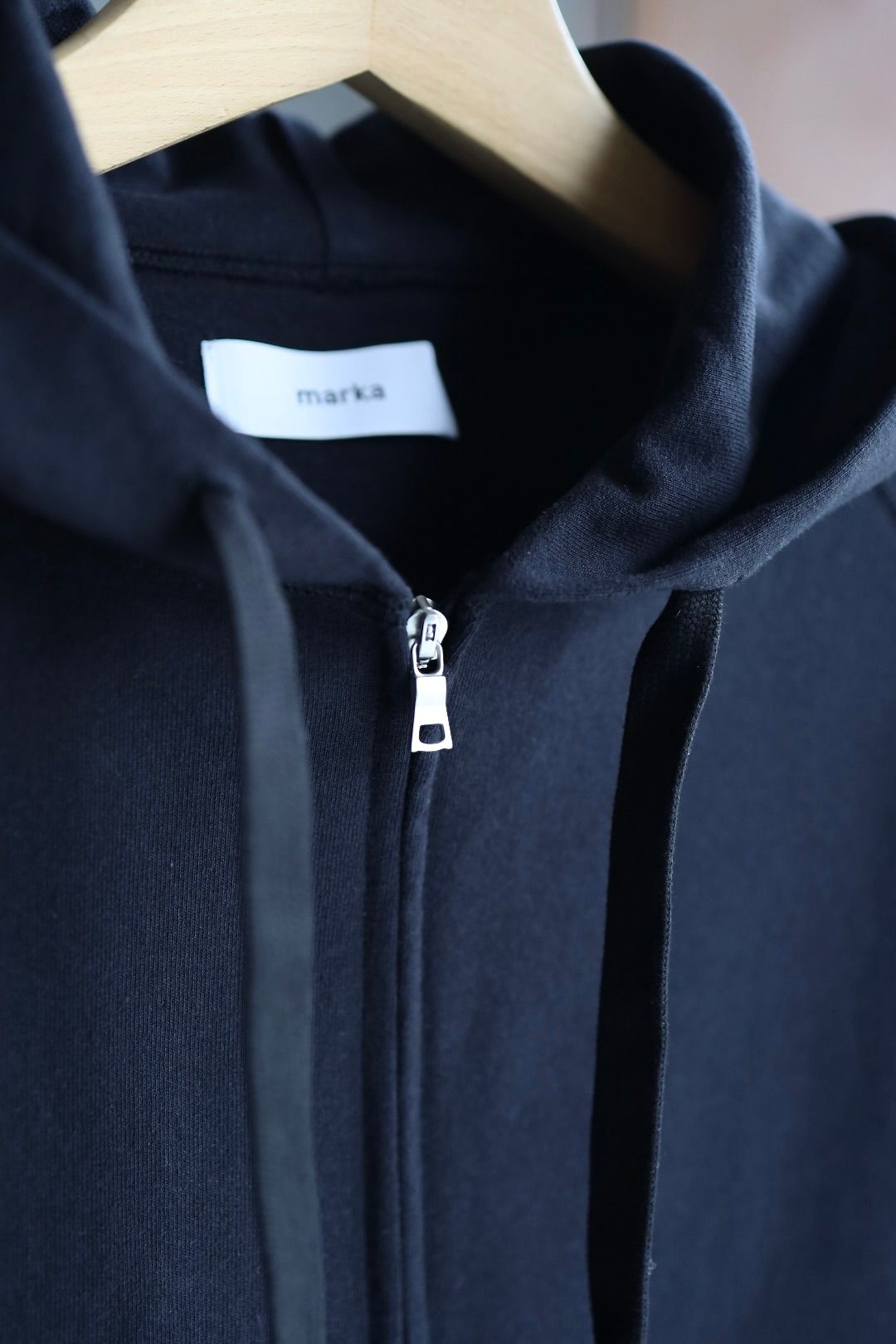 marka 26SS ジップパーカ ZIP PARKA(M26A08CS01C)BLACK☆新作発売！