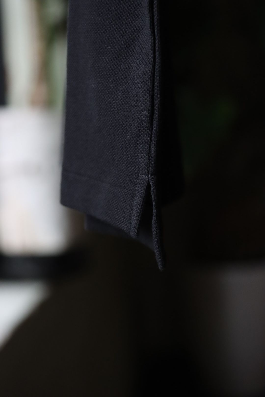 プレイコムデギャルソン キッズ ポロシャツ(REDハート)BLACK*KID'S