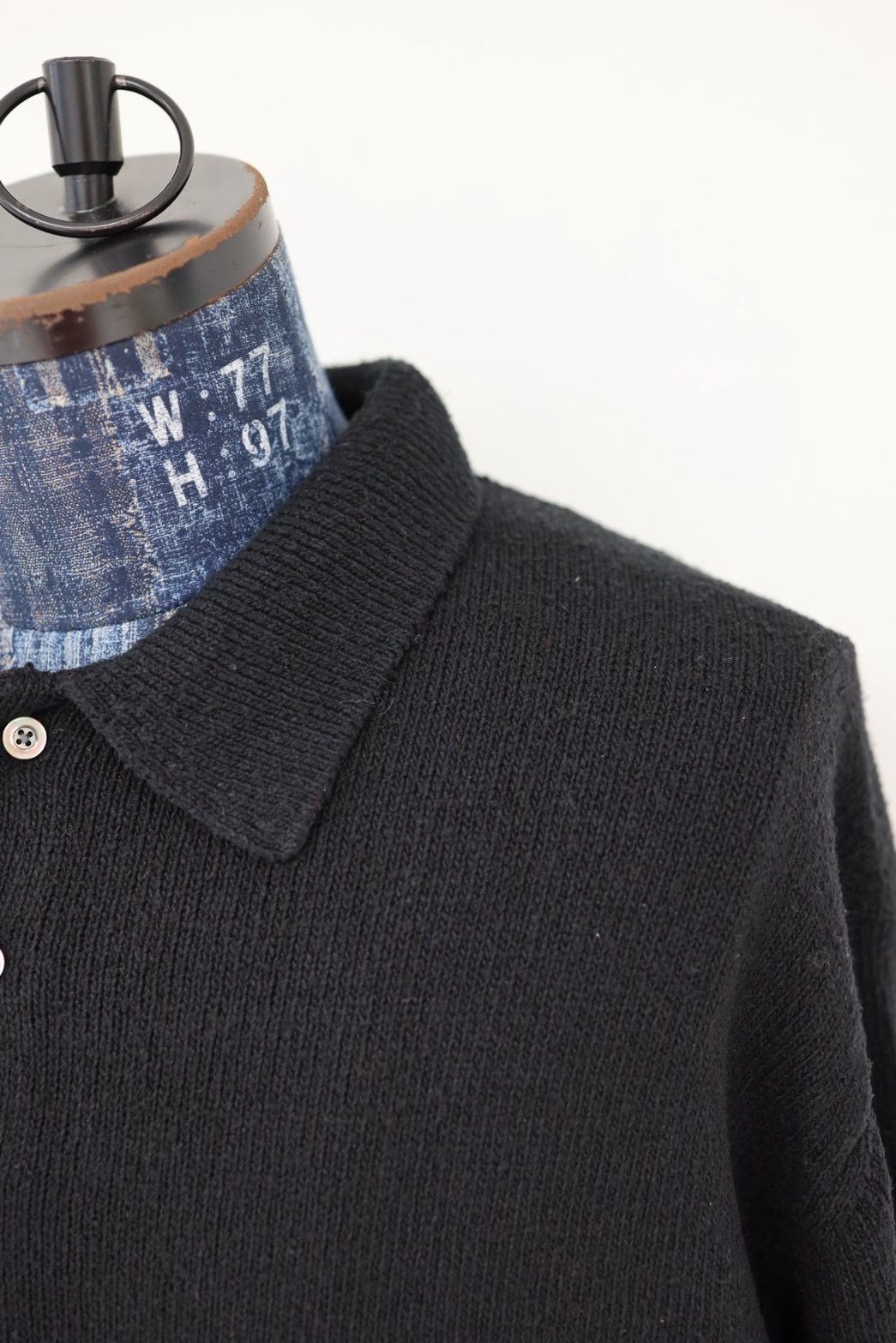 アプレッセ 2026 STYLE1 Washed Silk Nep Polo Shirt(26SAP-03-09)BLACK☆1月10日(土)発売！