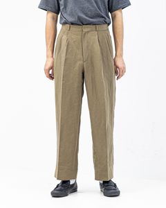 アプレッセ 2026 STYLE1  Linen Rayon Wide Trousers(26SAP-04-16)BEIGE☆4月11日(土)発売！