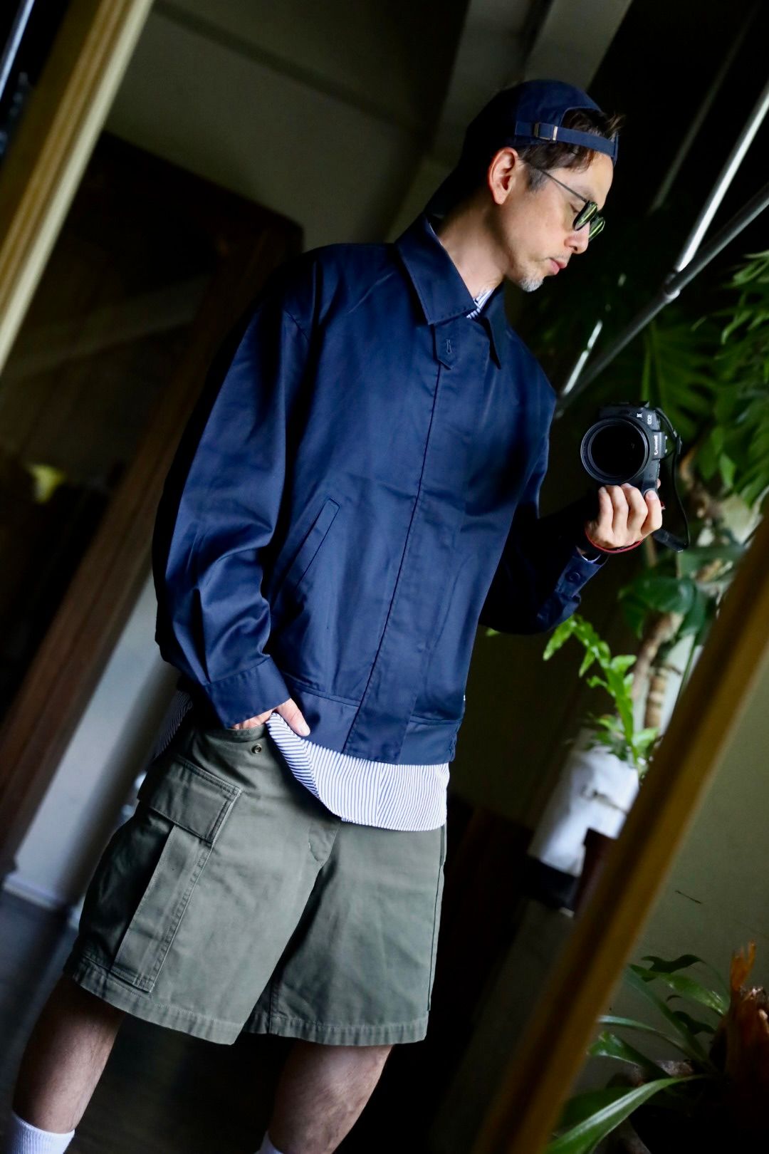 FreshService - フレッシュサービス CORPORATE BLOUSON (NAVY