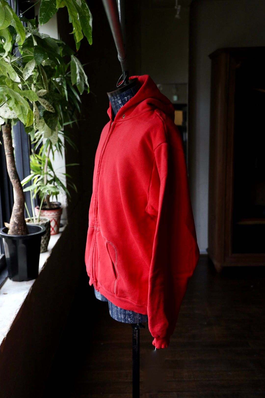 アプレッセ 2025 STYLE2 Vintage Zip Sweat Hoodie(25AAP-05-12)RED☆9月27日(土)発売！