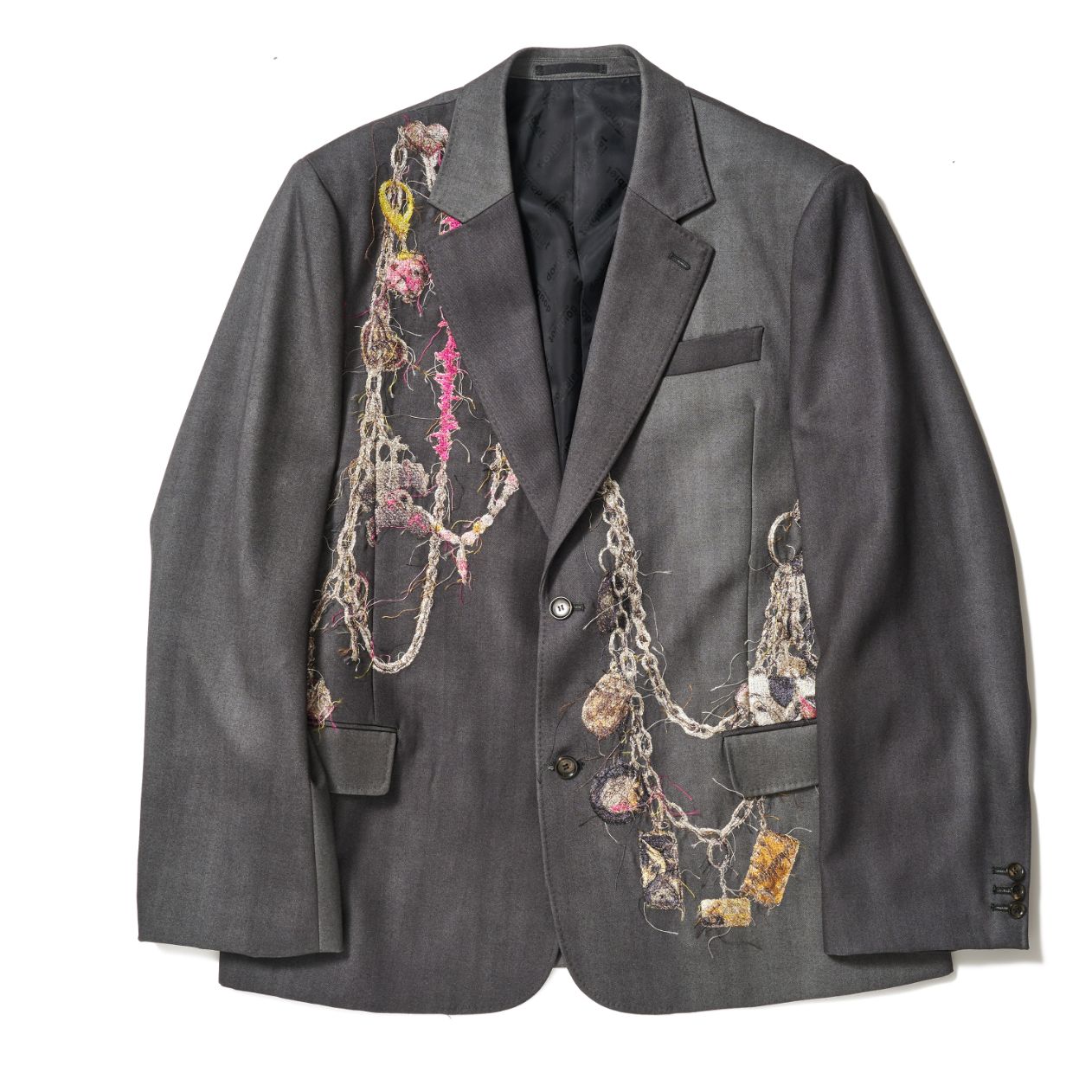 doublet 25AW  EMBROIDERED CHAIN TAILORED JACKET (25AW16JK74) CHACORL☆8月9日(土)発売！