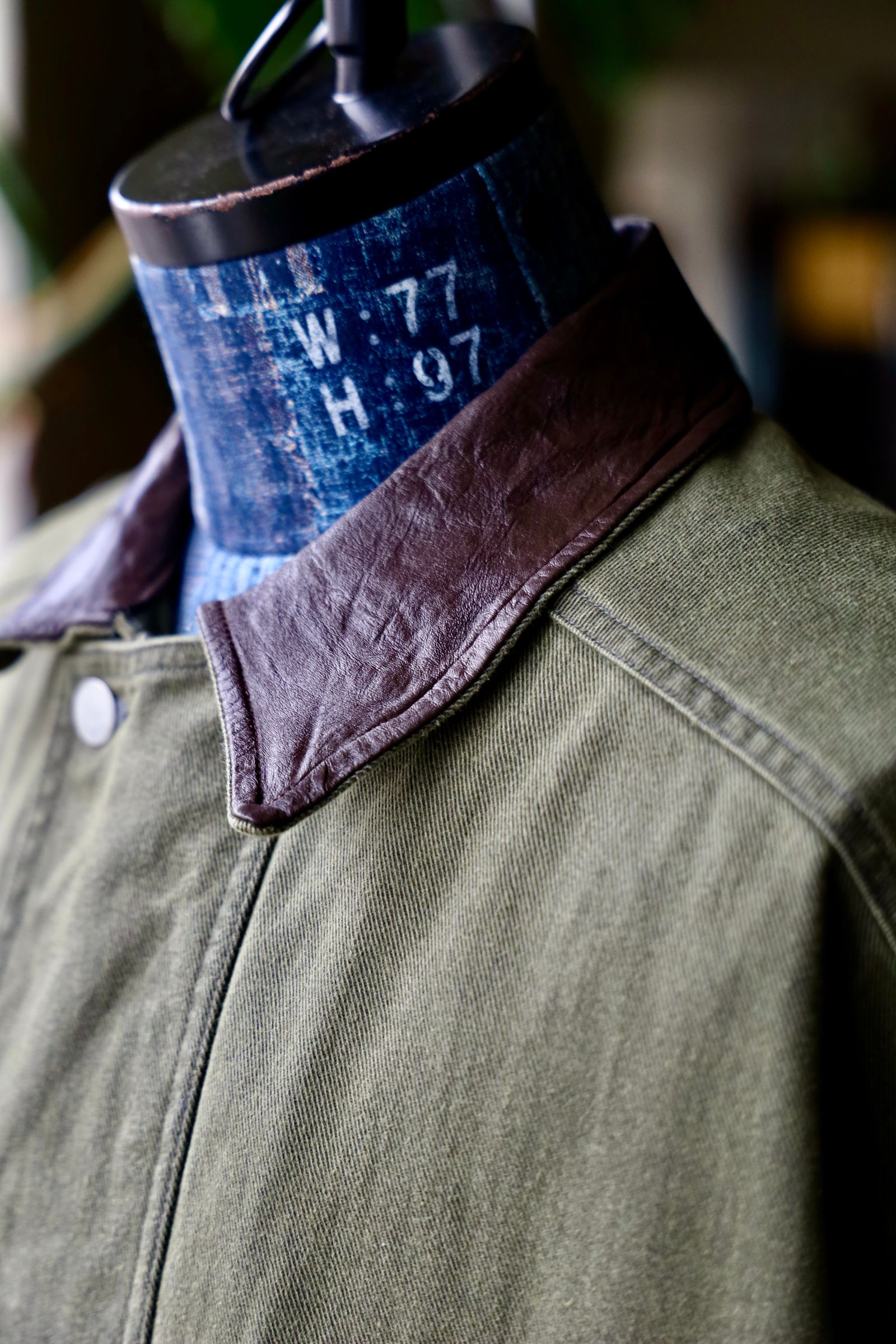 ヨーク25SS カバーオールCOTTON CUT-OFF COVERALL JACKET(YK25SS0925B)DUSTY KAHKI☆3月15日(土)発売！