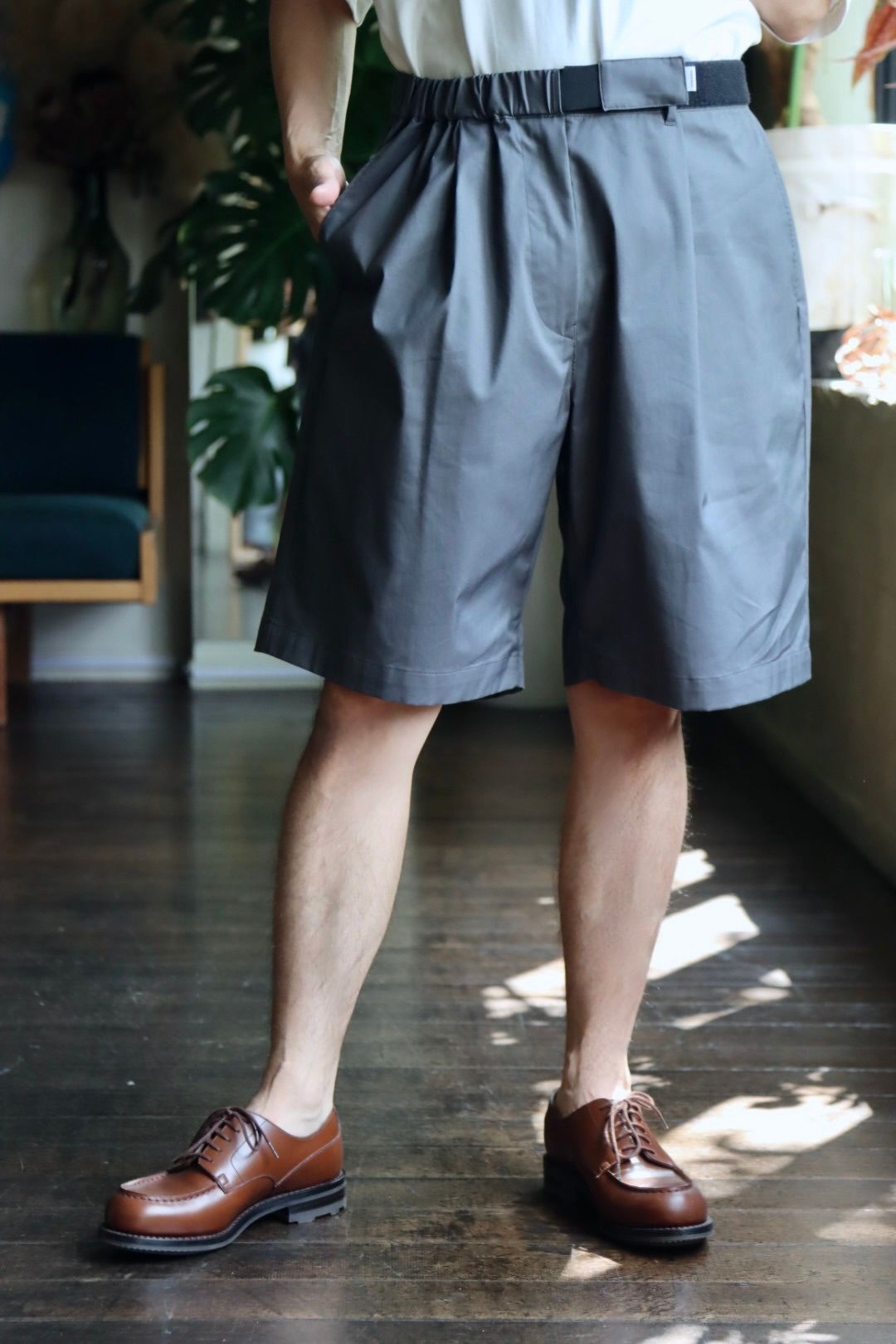 Graphpaper - グラフペーパーStretch Twill Slim Waisted Chef Shorts