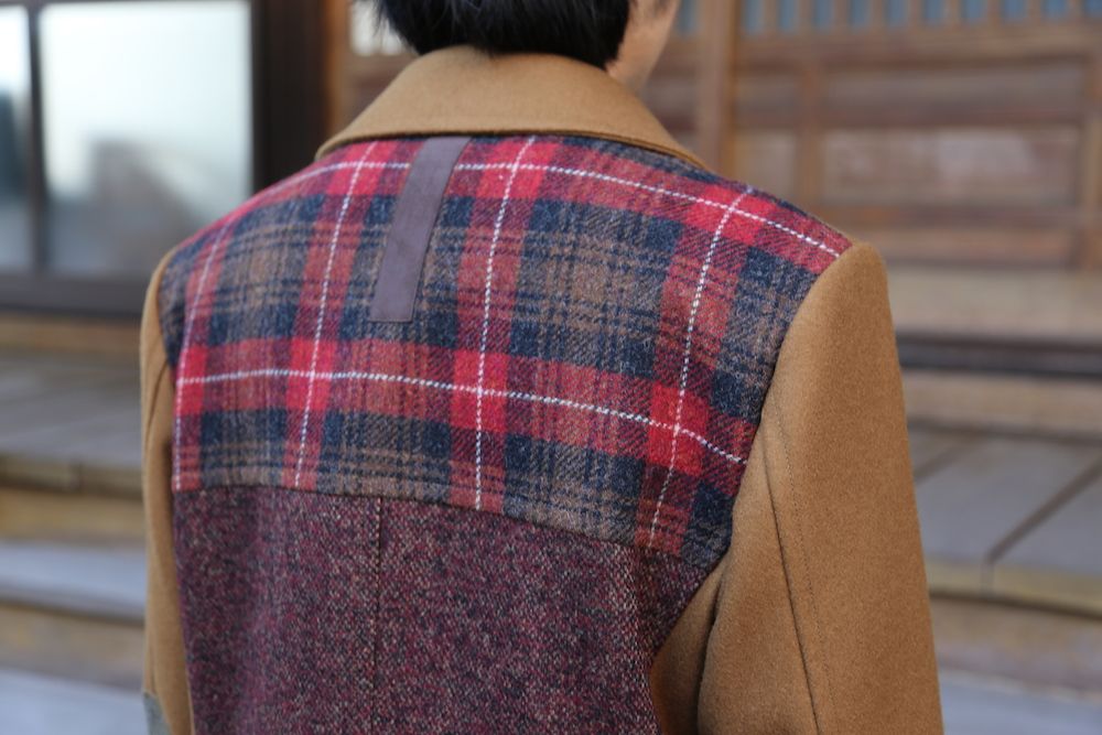 JUNYA WATANABE CDG MAN ウールメルトン×ウールナイロンツイード
