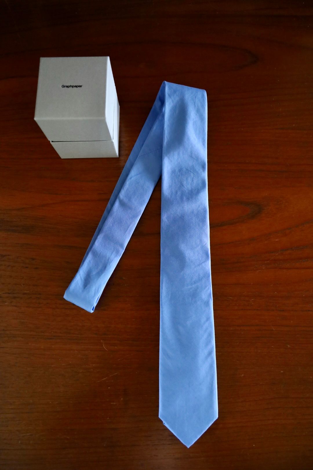 グラフペーパーネクタイ ALUMO for GP Cotton Necktie(GU251-90099B)BLUE