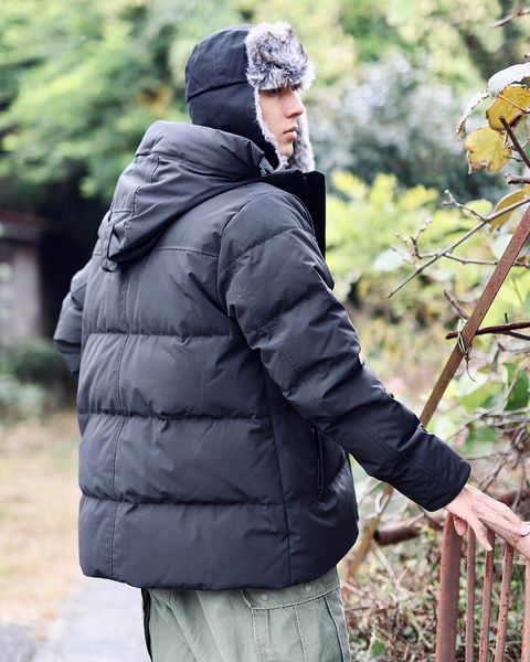CANADA GOOSE カナダグース23AW Wyndham Parka Black Labelスタイル