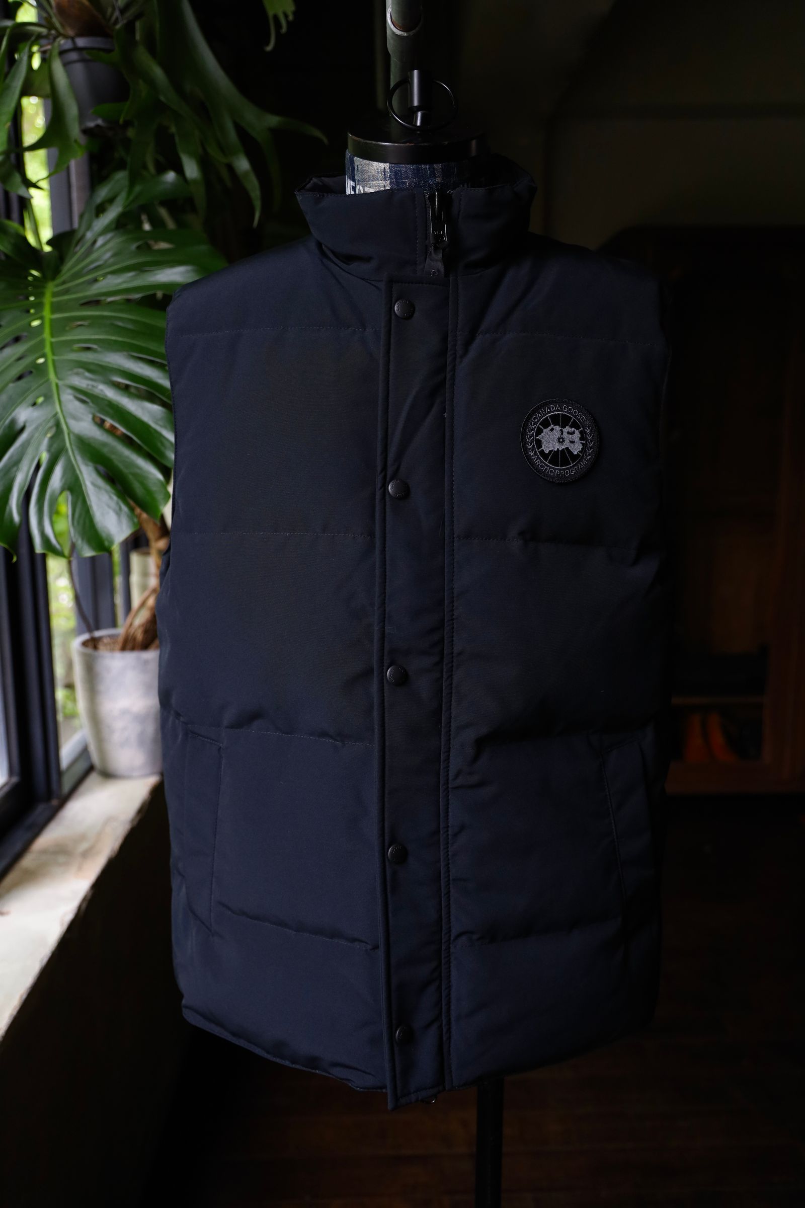 カナダグース ガーソンベストブラックレーベルGarson Vest Black Label(2081MB)Black☆新作発売！