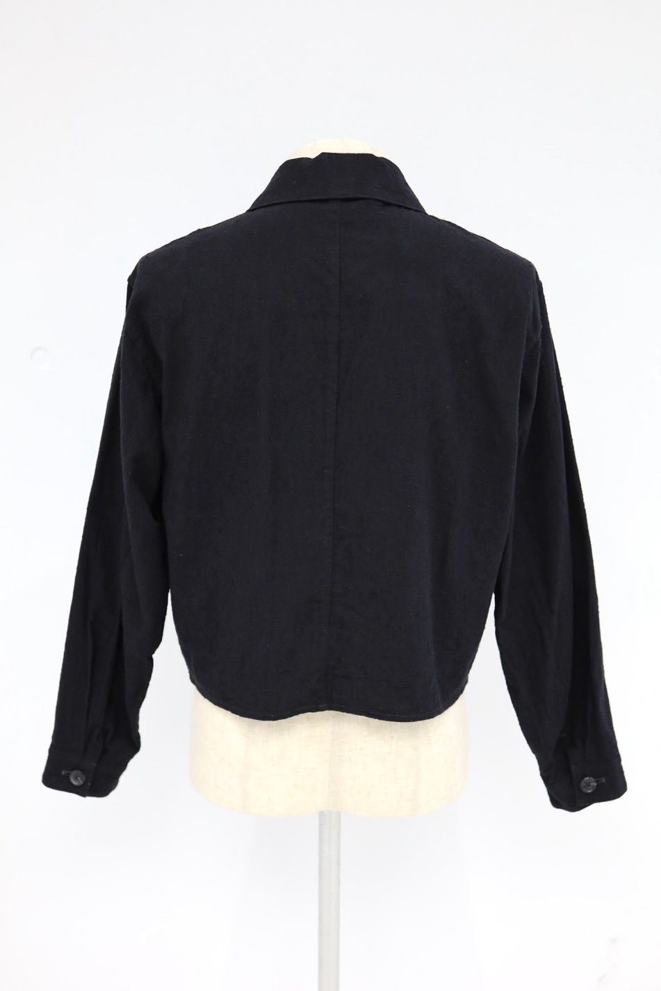 blurhms Women's 26SS Silk/Cotton Nep Short Jacket(BHSW26S3)Black☆2月13日(金)新作発売！