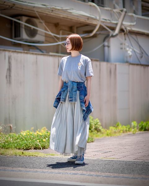 PLAY COMME des GARCONS  ワンポイントTシャツ style.2024.06.08