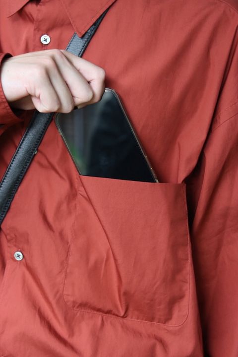 Graphpaper Broad L/S Oversized Regular Collar Shirt(GM223-50063) style. 2022.07.24.