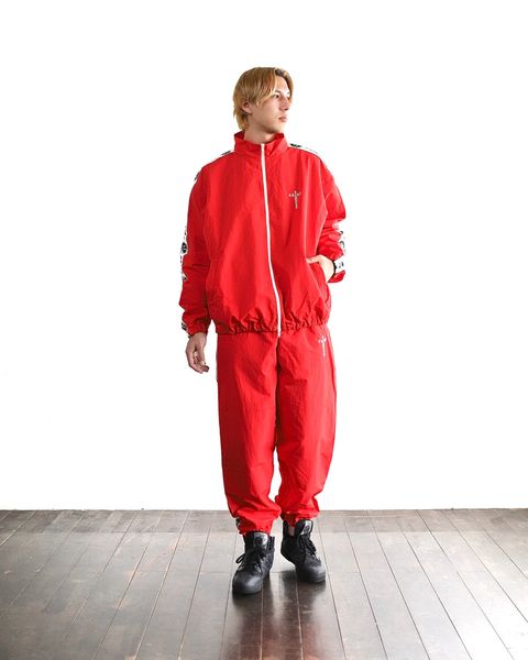 セントマイケル 24SS 新作SIDE TAPE TRACK JKT& SIDE TAPE TRACK PNTS style 2024.2.10