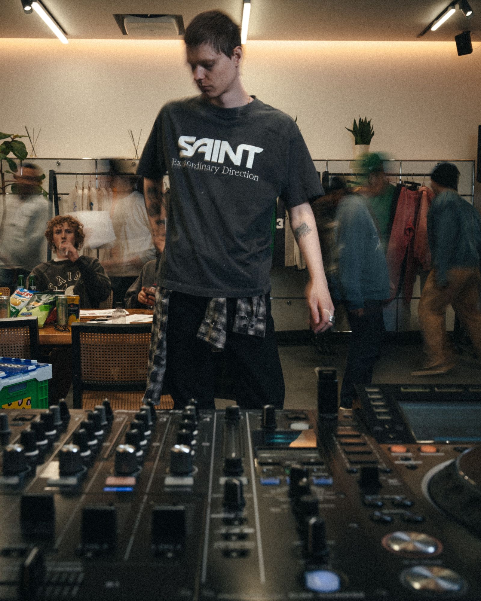 セントマイケル 26AW EMBROIDERY_SS T-SHIRT(SM-MK1-0000-005)BLACK☆8月22日(土)発売！