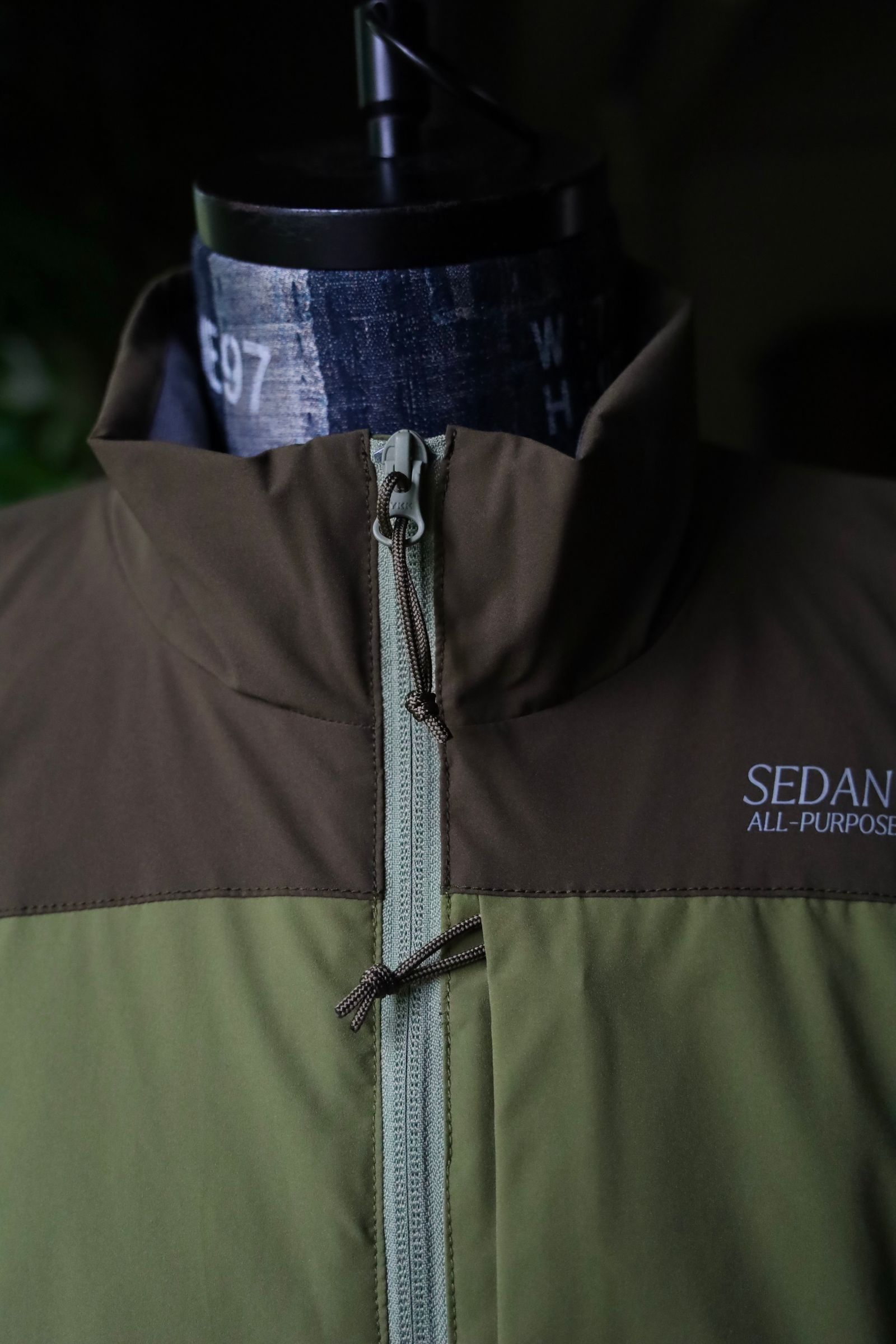 セダンオールパーパス FW24 PRIMALOFT Insulation Jacket(SD24F-JK03) Olive ×Sage