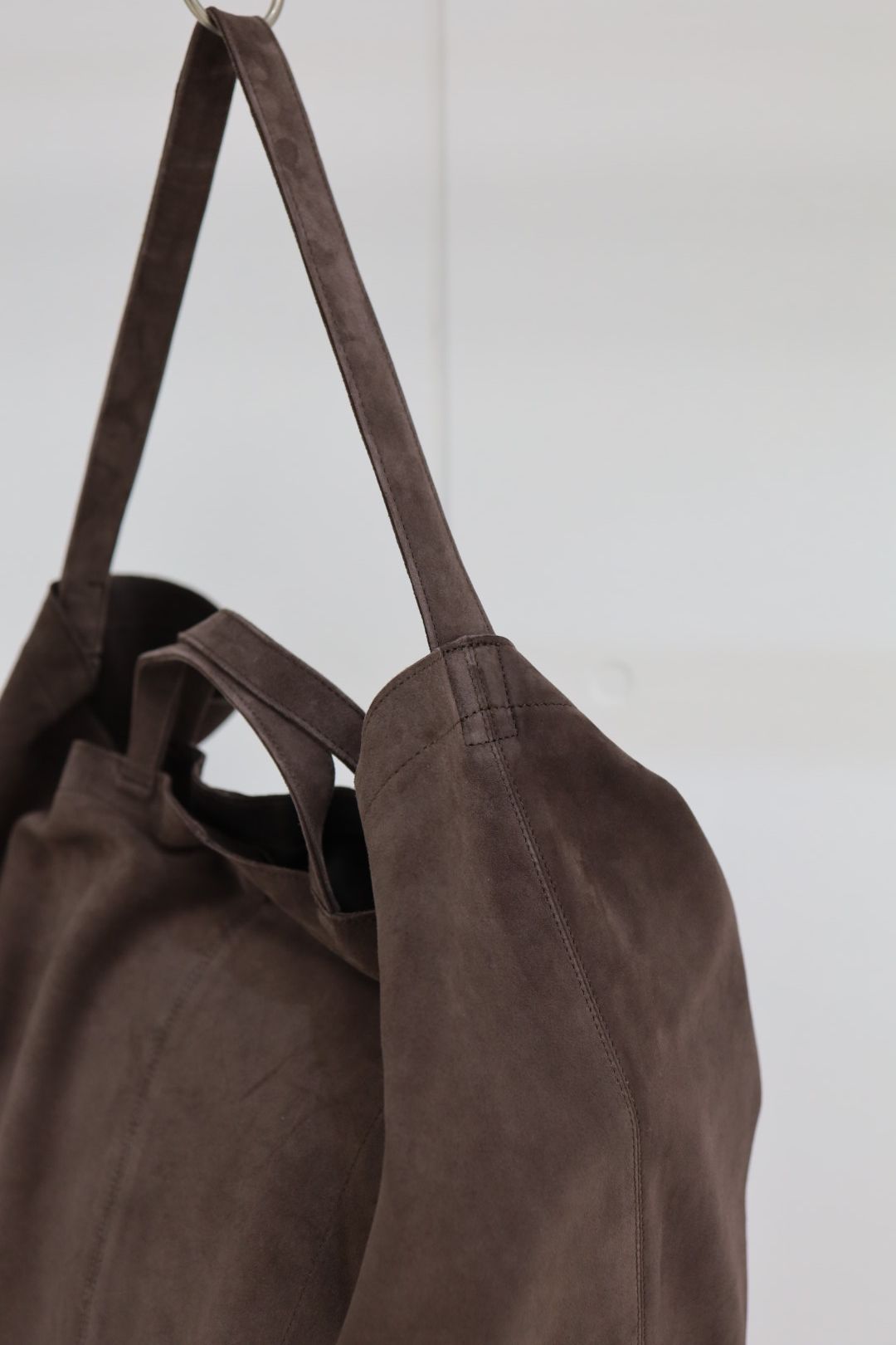 Morphee / モルフェトートバッグ MESSENGER OIL SUEDE(MSG-ODC)DARK CHOCO☆新作入荷！