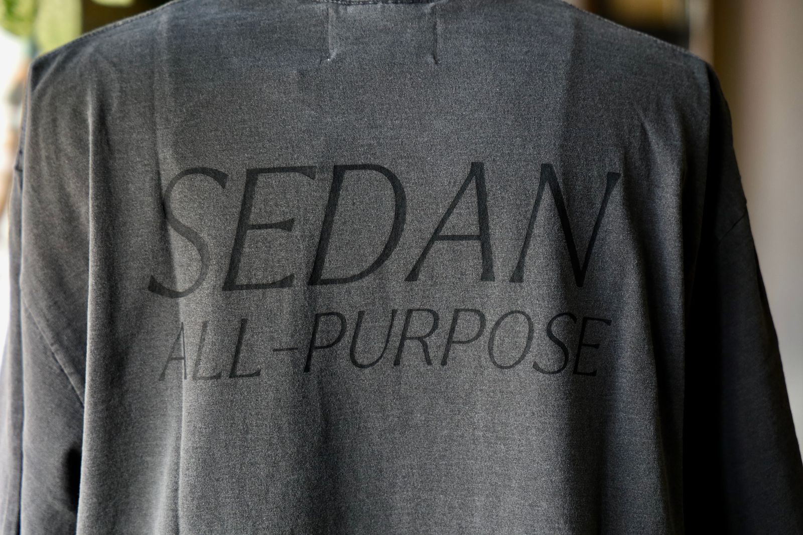 セダンオールパーパス SS25 Garment Dyed S/S Tee(SD25S-CT09) Charcoal