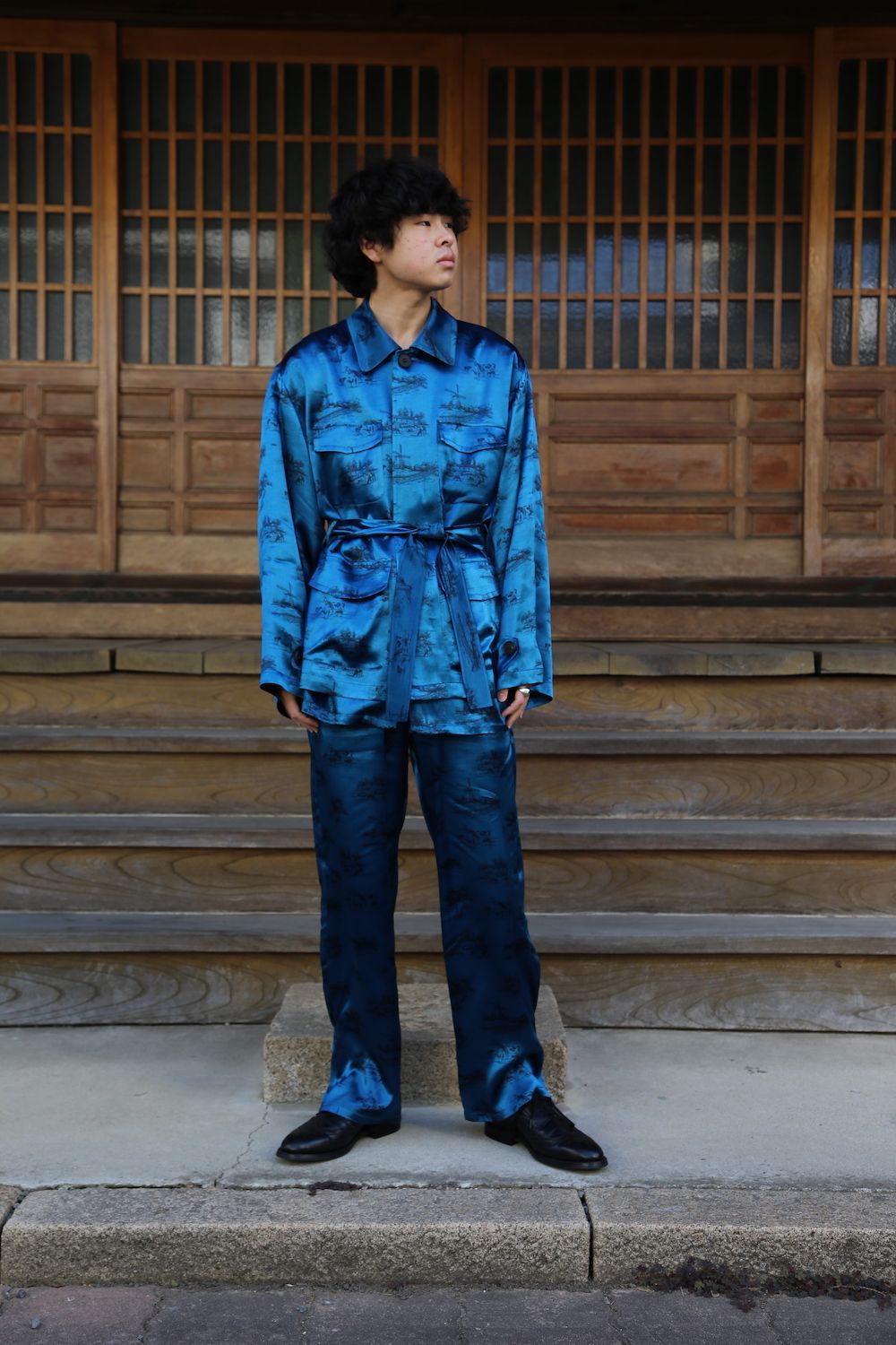 MATSUFUJI / DAYDREAM printed Trousers