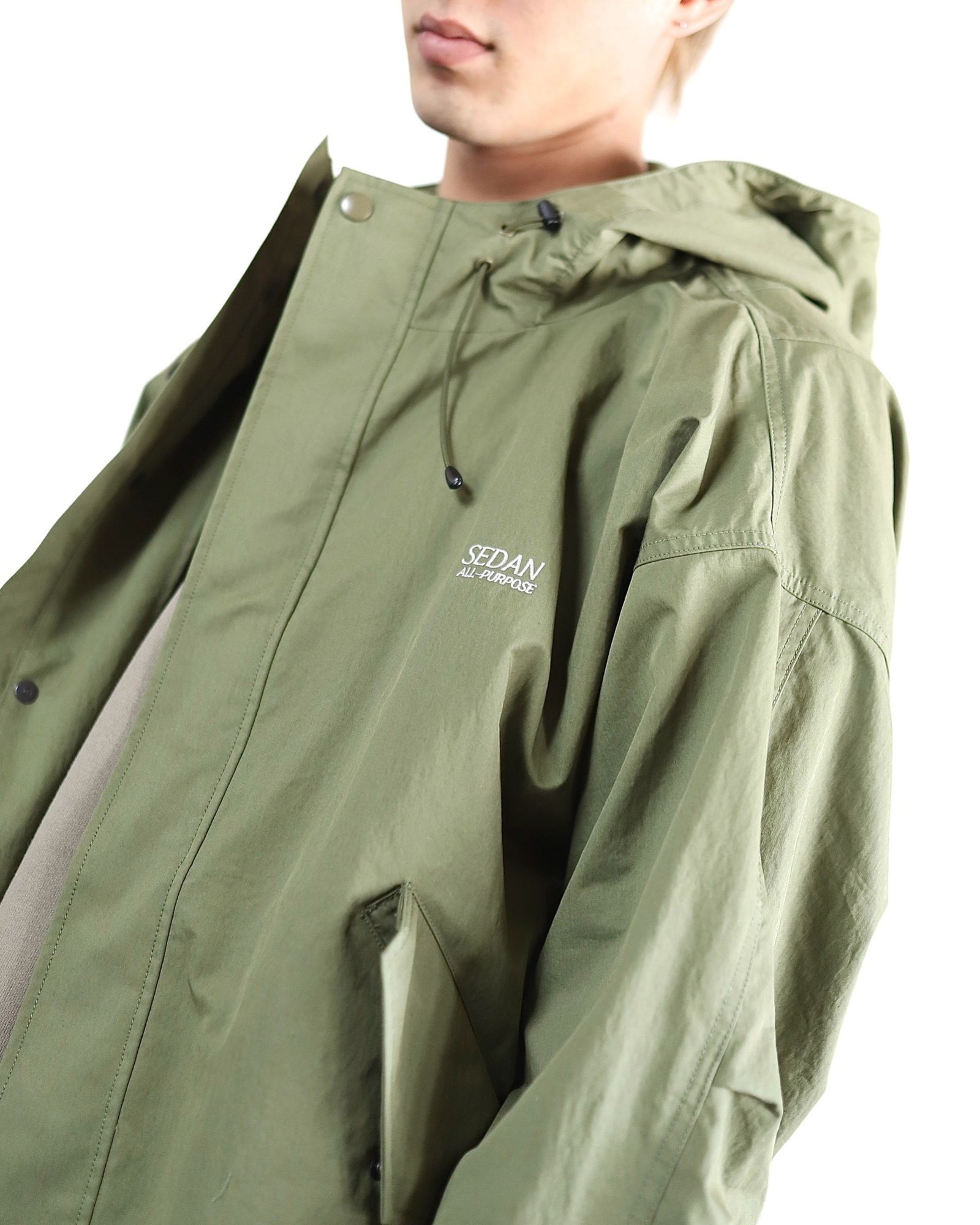 SEDAN ALL-PURPOSE SS24 新作 NYCO Hooded Jacket style 2024.3 SEDAN ALL-PURPOSE SS24 新作 NYCO Hooded Jacket style 2024.3