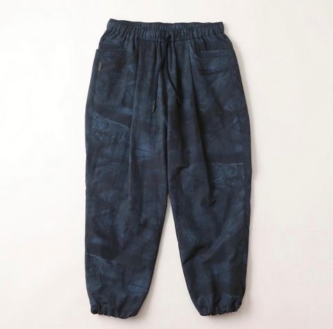 S.F.C 25FW エスエフシー WIDE TAPERED EASY PANTS (REAL TREE CAMO)  (SFCFW25P03)Navy Tree Camo