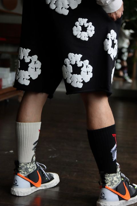 レディメイド×デニムティアーズREADYMADE×DENIM TEARS SWEAT SHORTSスタイル.2022.9.29.