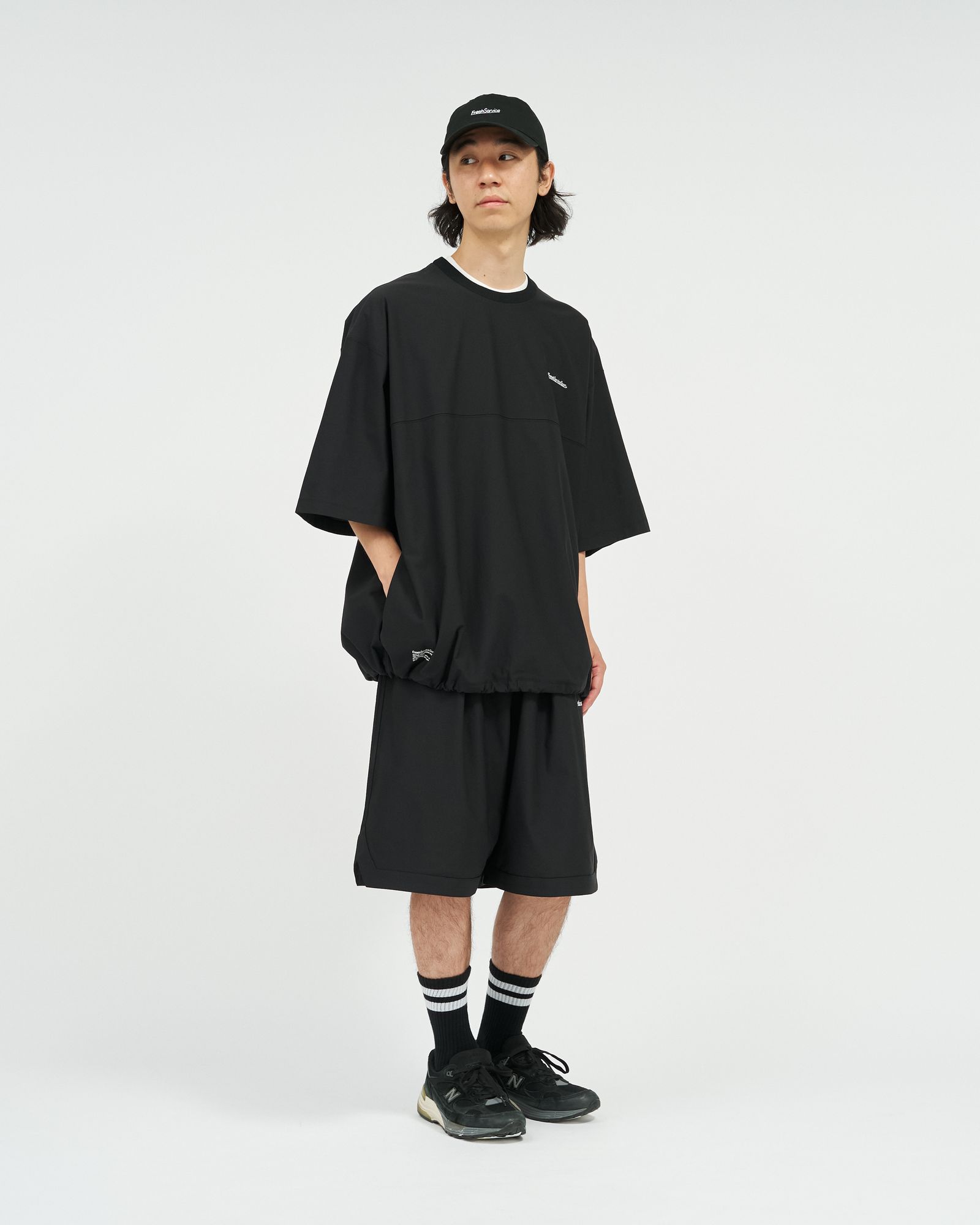 フレッシュサービス  ACTIVE DRY MESH TRAINING SHORTS(FSC263-40165)BLACK☆7月18日(土)新作発売！