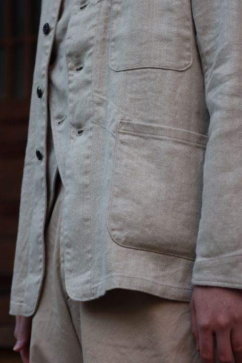 Ets.Materiaux French work jacket(22010300260010) style.2022.1.16