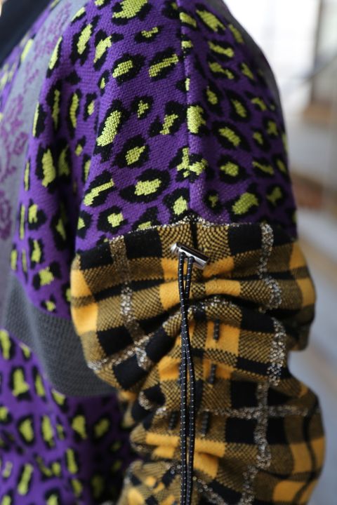 KIDILL×rurumu Drawcord Knit Cardigan style.2021.1.17