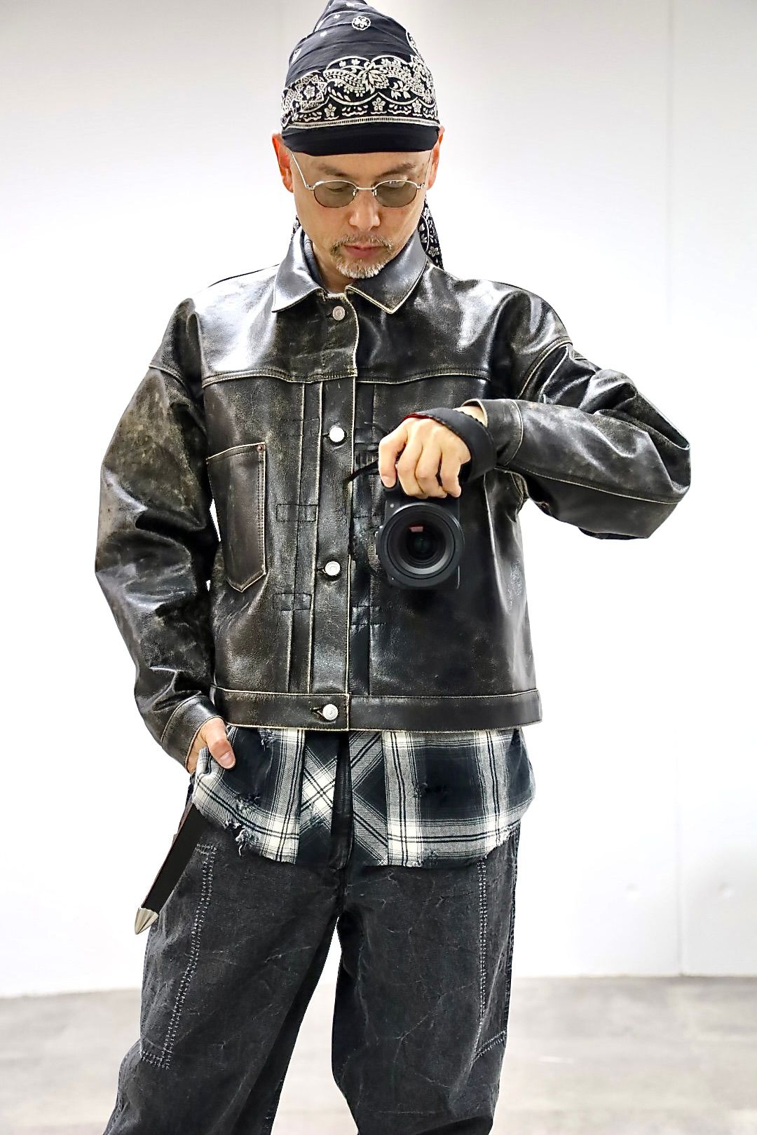 SAINT M×××××× - セントマイケル 26SS BBJ_LEATHER JACKET(SM-MK8-0000